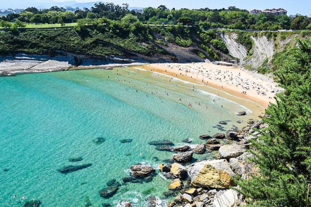 Villa Bajo Con Terraza A 5 Min De La Playa à Santander Extérieur photo